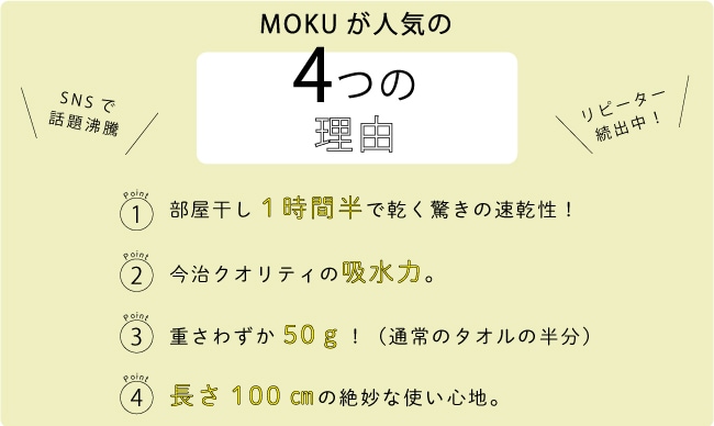 MOKU（モク）が人気の４つの理由