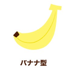 ダイエット遺伝子検査バナナ型